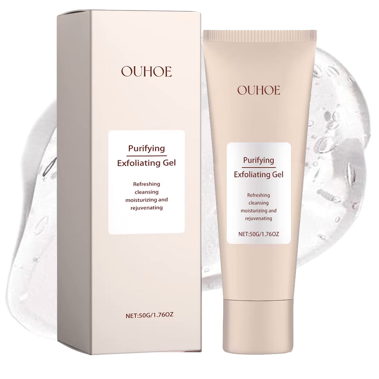 Purifying Enzymes Exfoliating Gel