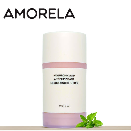 AMORELA Women’s Antiperspirant Stick(Misty Garden) | 48H Invisible Protection Oil-Control + Hyaluronic Acid